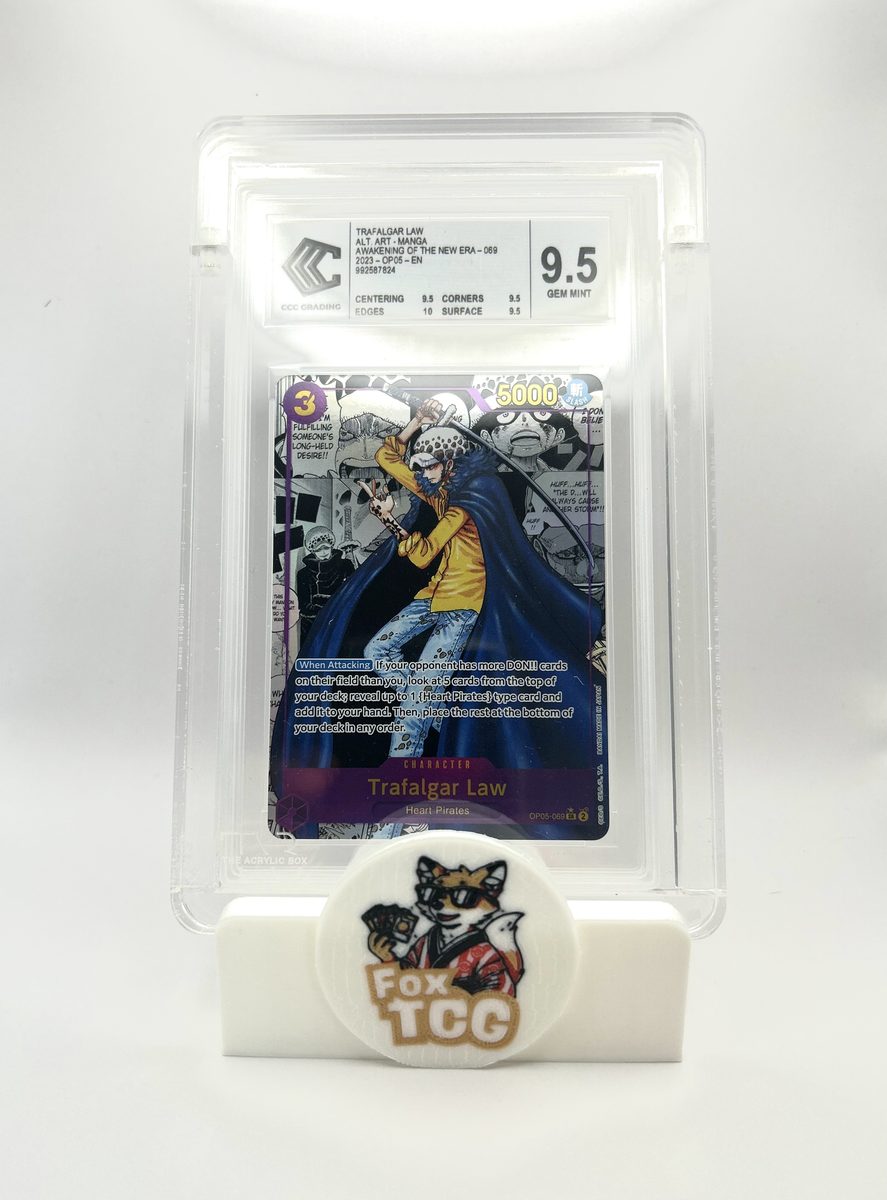Trafalgar Law (Alt. Art Manga) CCC Grading 9.5