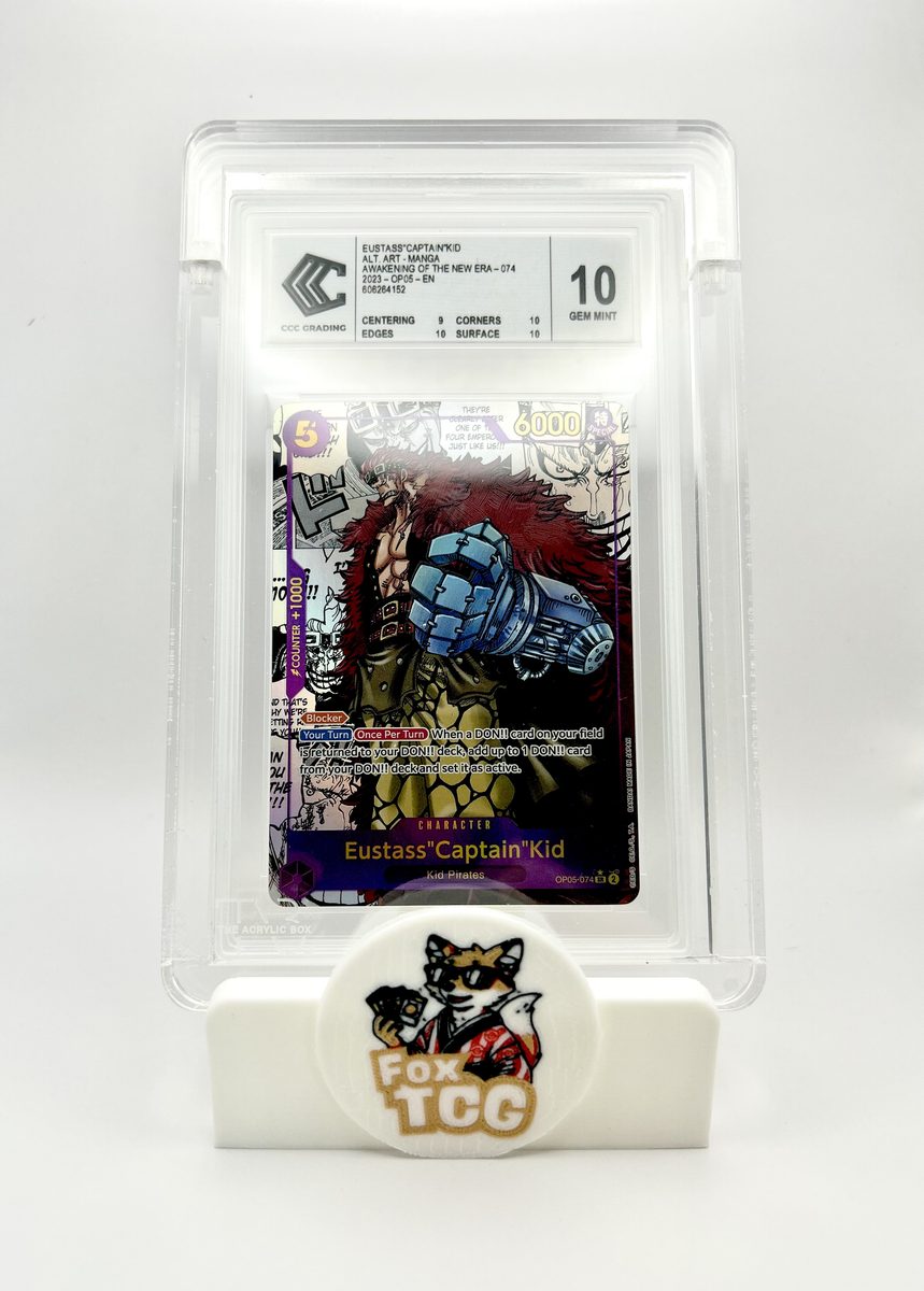 Eustass"Captain"Kid (Alt. Art Manga) CCC Grading 10